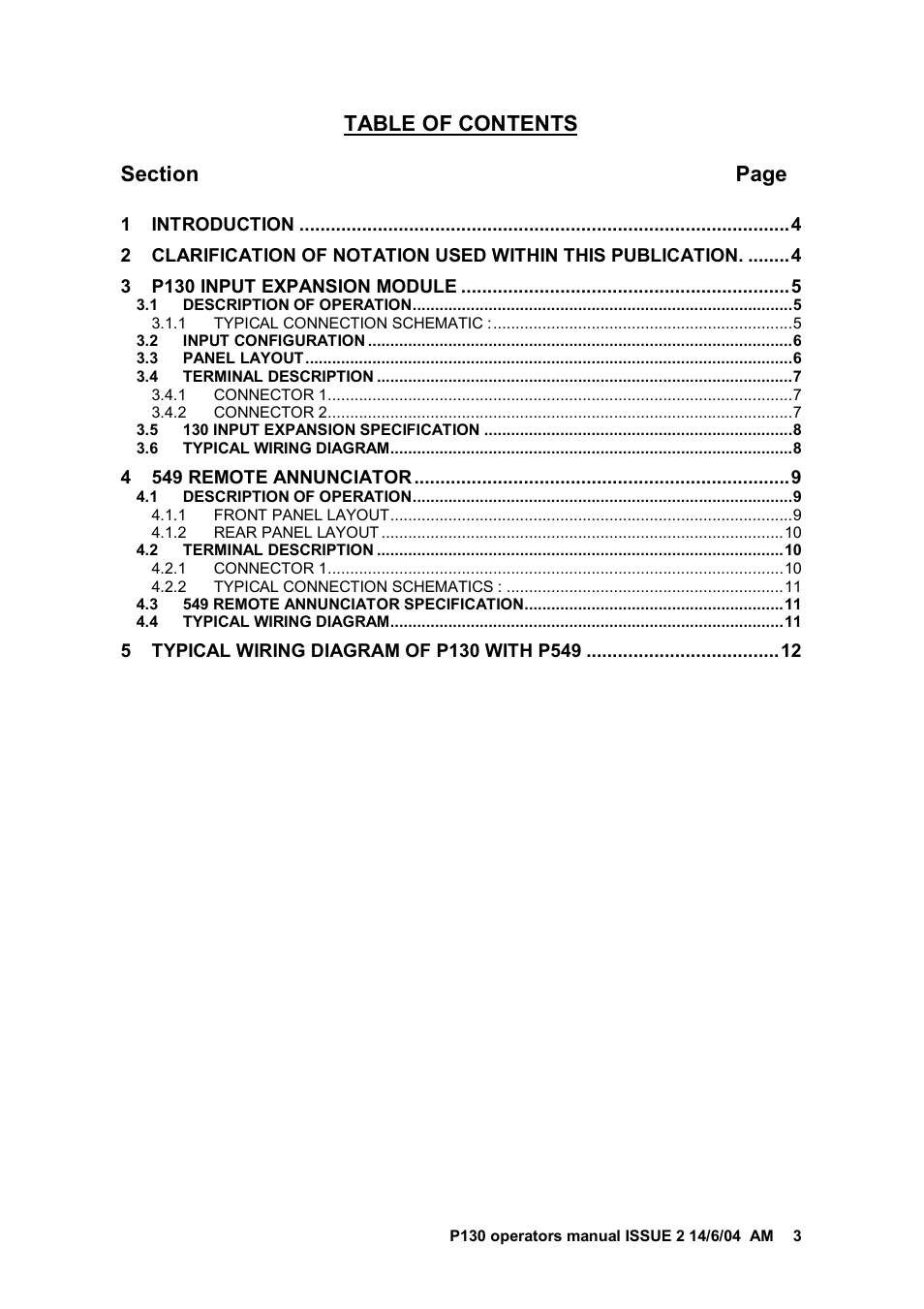 Winco DSE549 Remote Ennunciator User Manual | Page 3 / 12