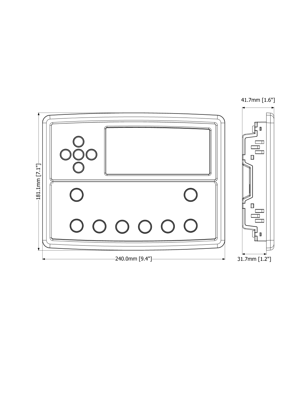 14 dimensions and mounting | Winco DSE7300 Series User Manual | Page 19 / 109