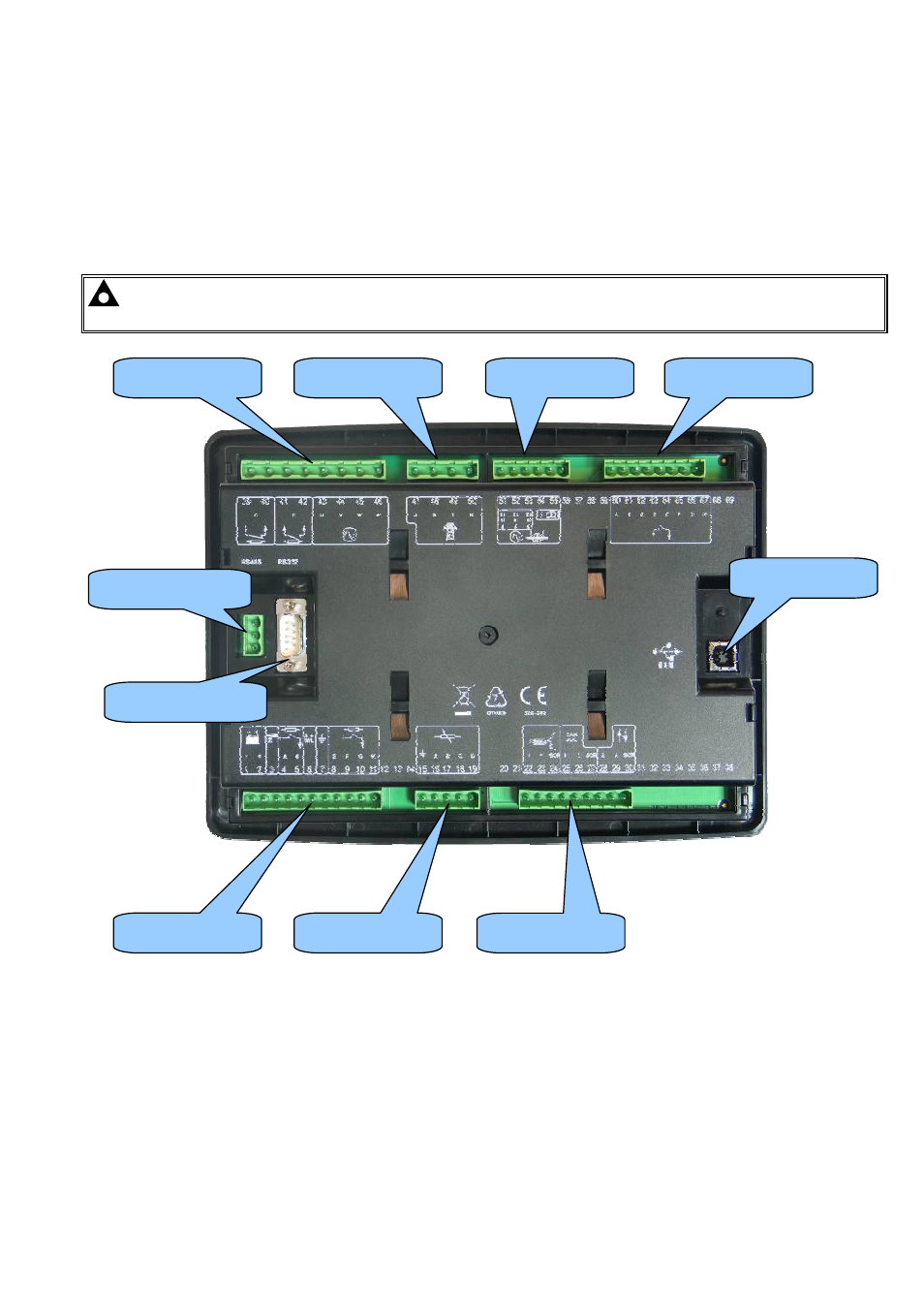 4 installation, 1 user connections | Winco DSE7300 Series User Manual | Page 25 / 109