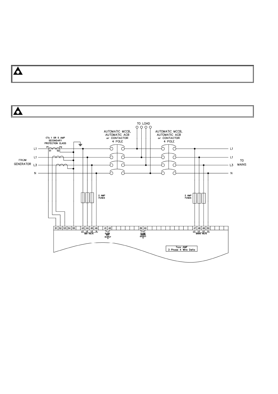 4 alternative topologies | Winco DSE7300 Series User Manual | Page 42 / 109