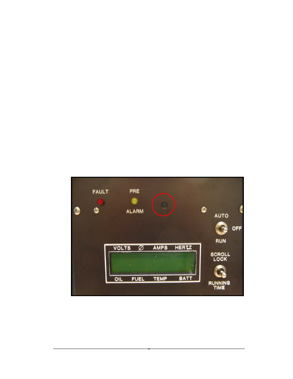 Engine speed (frequency) calibration | Winco GM100 User Manual | Page 7 / 14