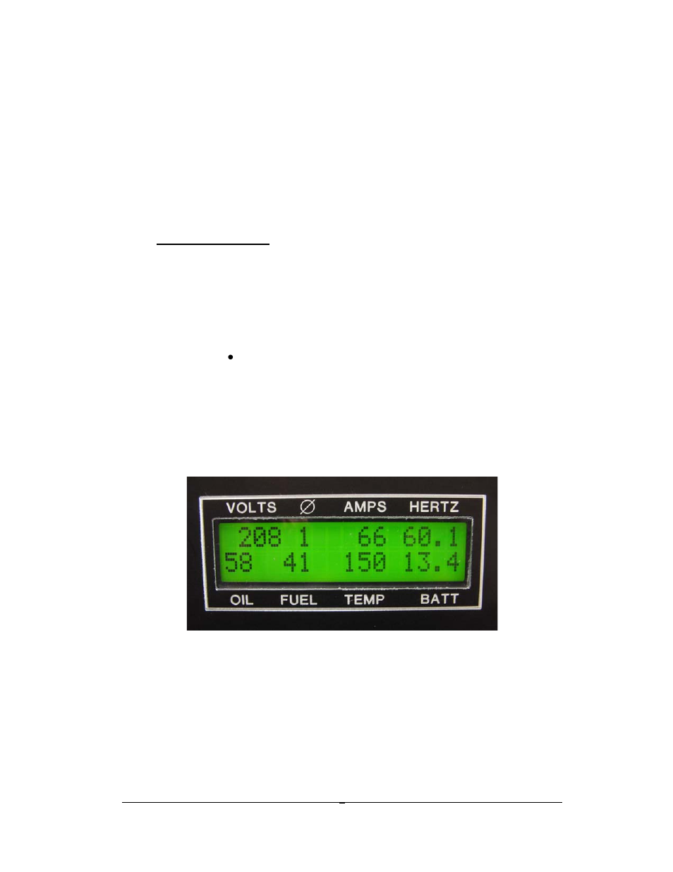 Engine pre alarms & alarms | Winco GM100 User Manual | Page 8 / 14