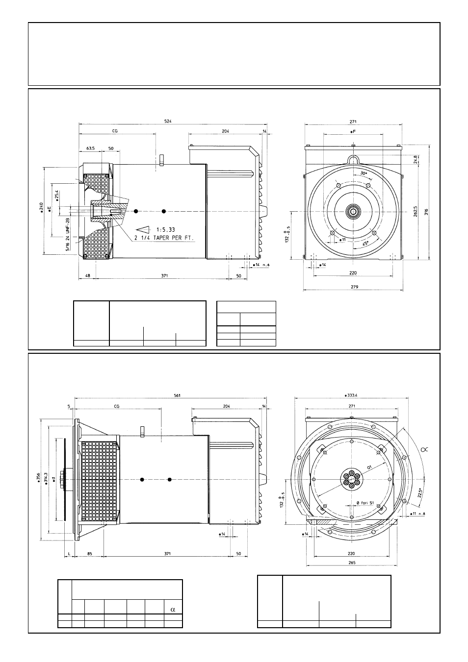 Tavola table tableau abbildung tabla | Winco ACO3 User Manual | Page 28 / 34