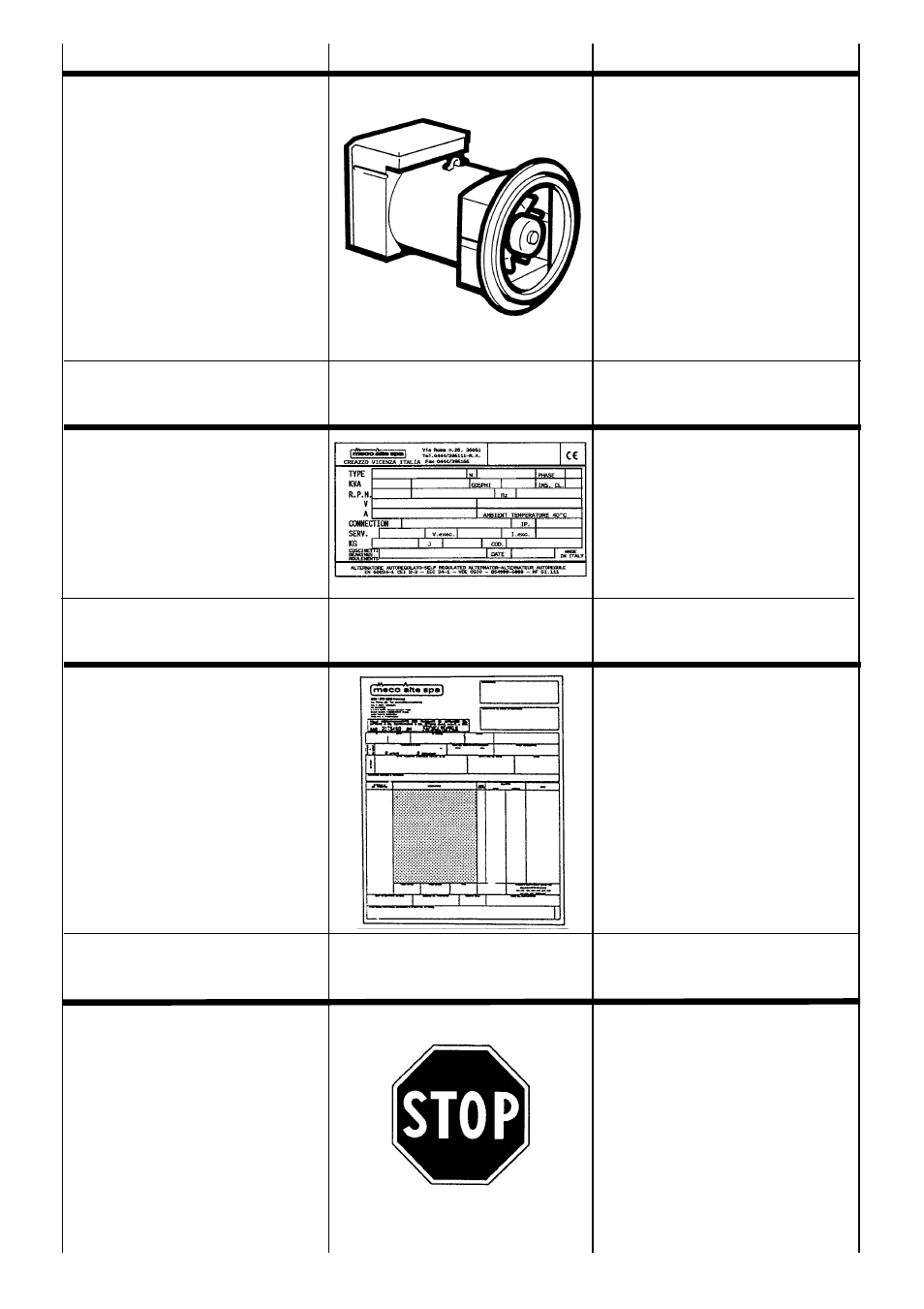 Premessa, Verifica alla consegna identificazione macchina, Prescrizioni di sicurezza | Introduction, Machine identification, Inspection on delivery, Safety requirements | Winco ACO3 User Manual | Page 4 / 34