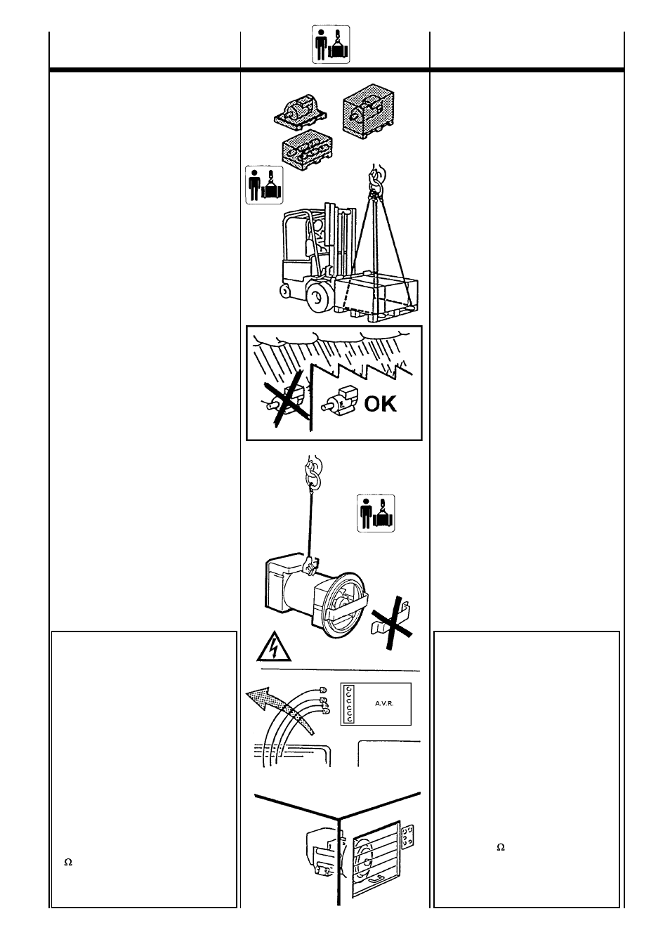 Trasporto e immagazzinamento, Transport and storage | Winco ECO3 User Manual | Page 14 / 47