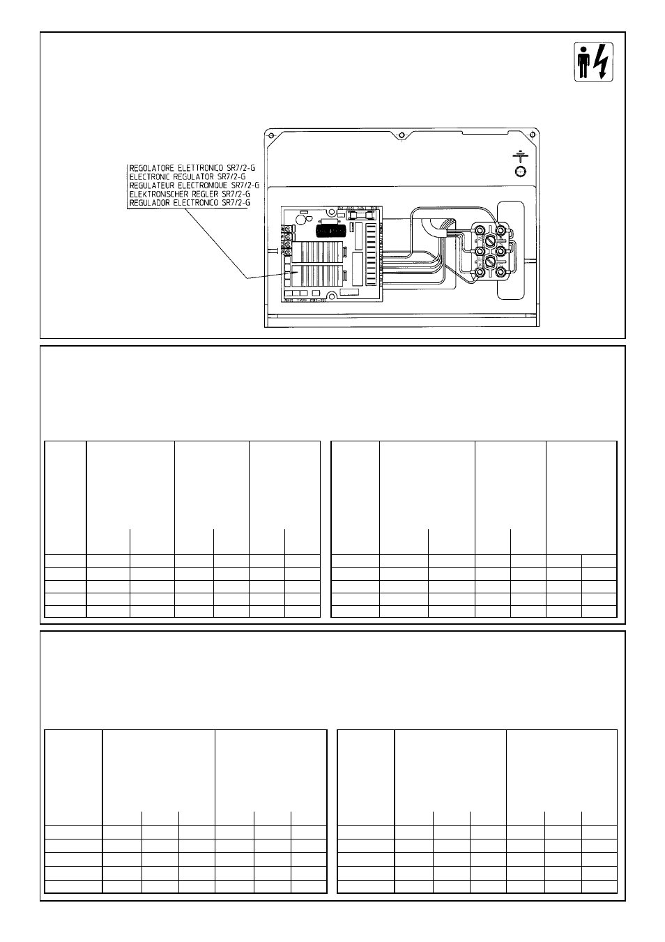 40 tavola table tableau abbildung tabla, Tavola table tableau abbildung tabla | Winco ECO3 User Manual | Page 40 / 47