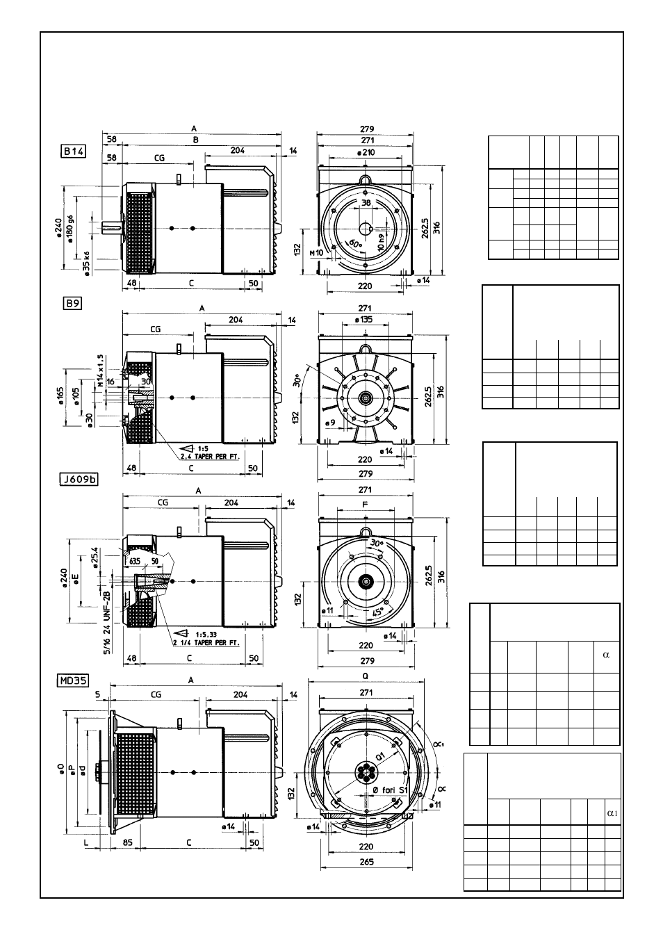 Tavola table tableau abbildung tabla | Winco ECO3 User Manual | Page 41 / 47