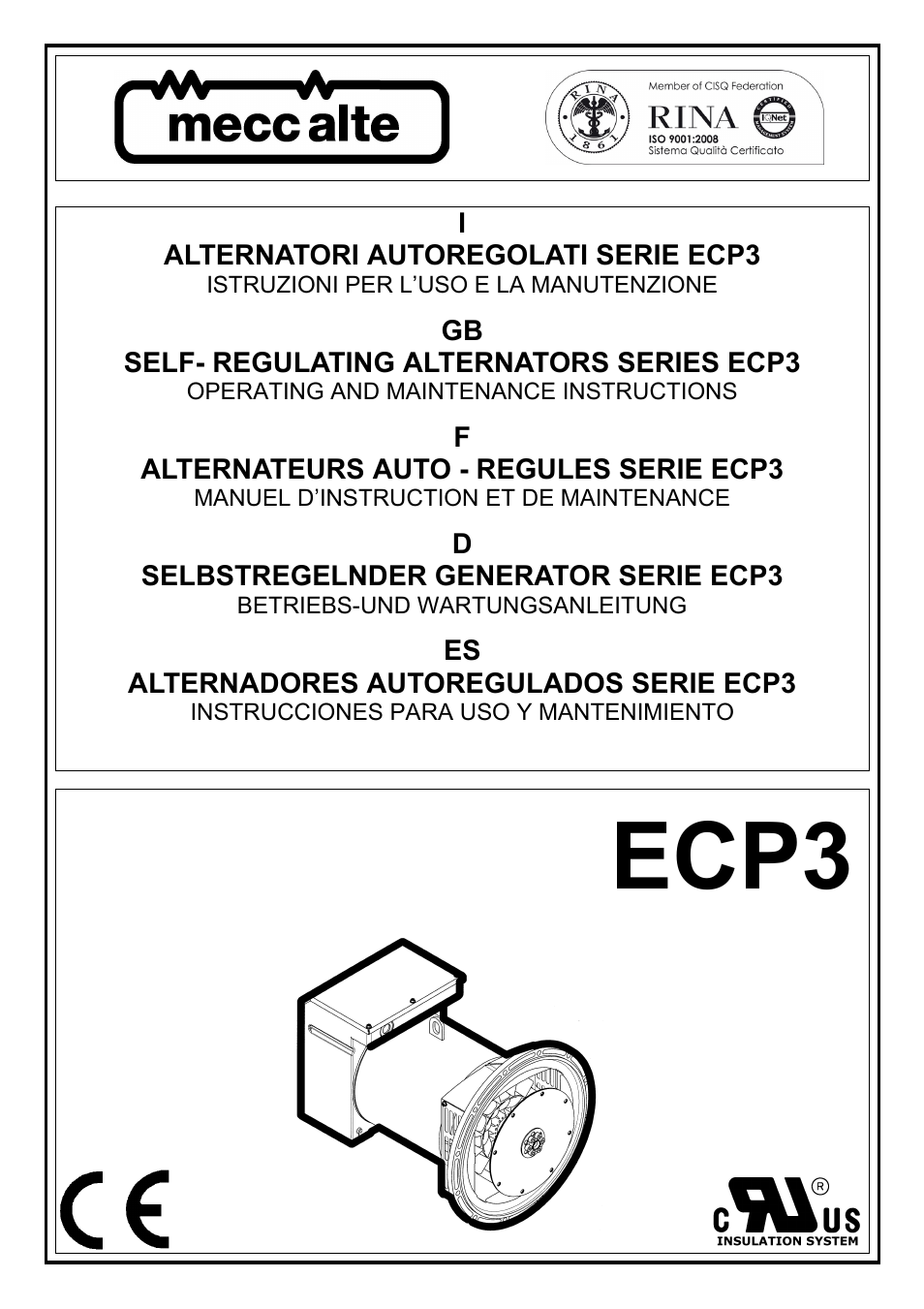 Winco ECP3-2LN/2 (Replaces ECO3) User Manual | 50 pages