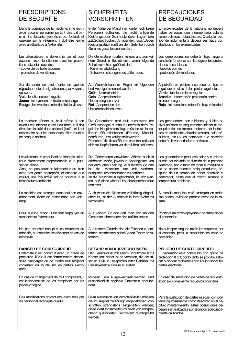 Winco ECP3-2LN/2 (Replaces ECO3) User Manual | Page 13 / 50