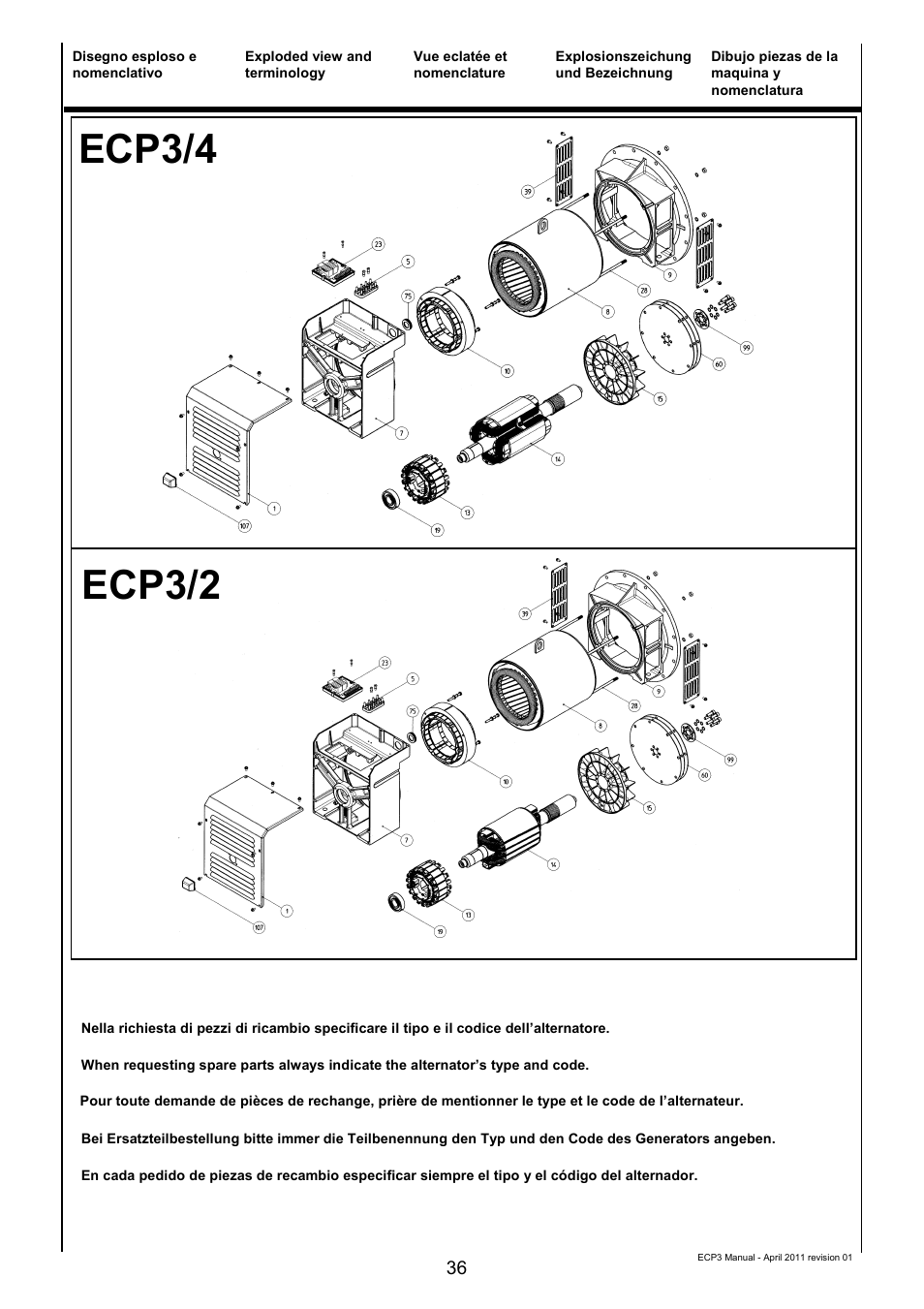 Ecp3/4 ecp3/2 | Winco ECP3-2LN/2 (Replaces ECO3) User Manual | Page 36 / 50