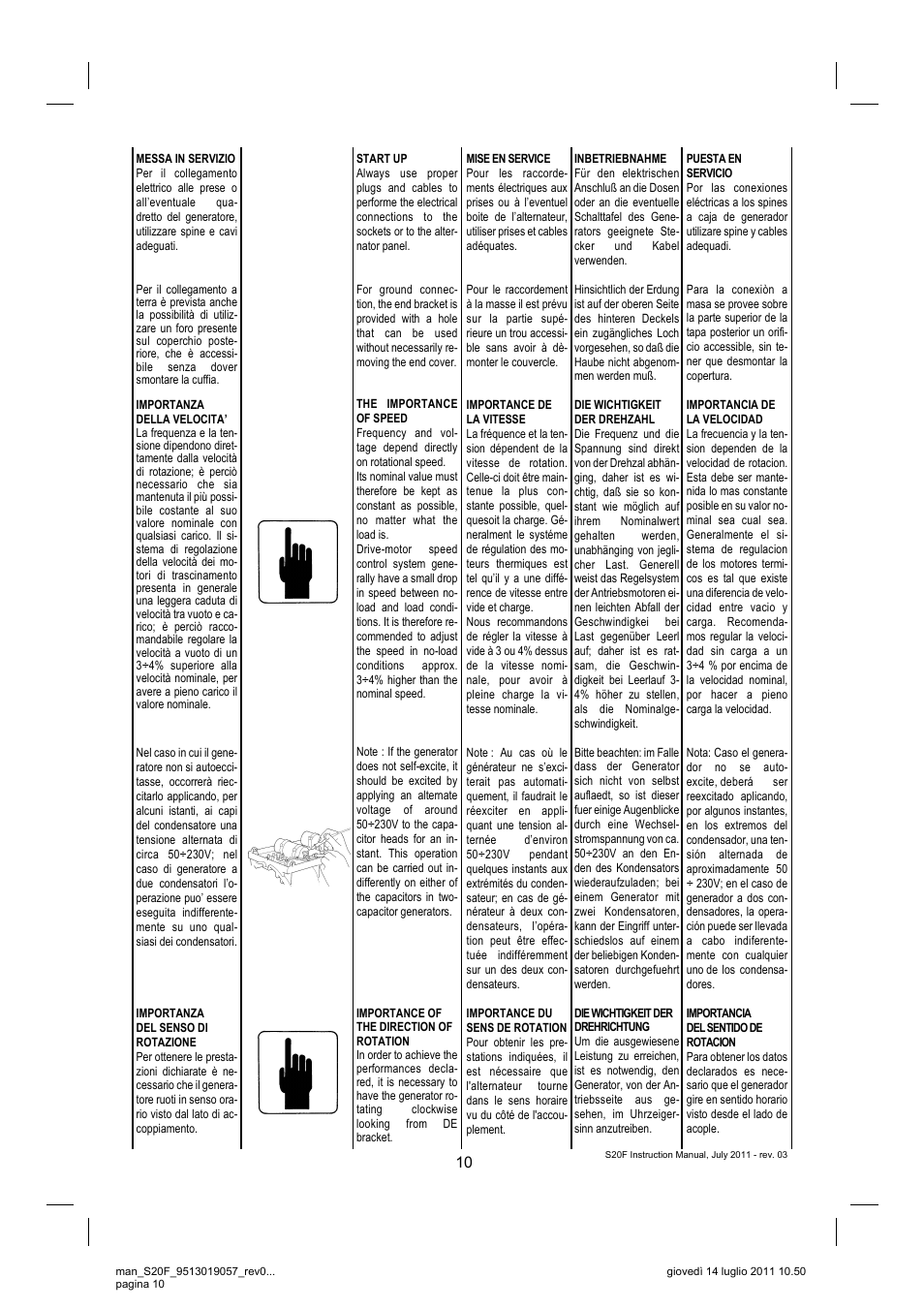 Winco S20F User Manual | Page 10 / 16