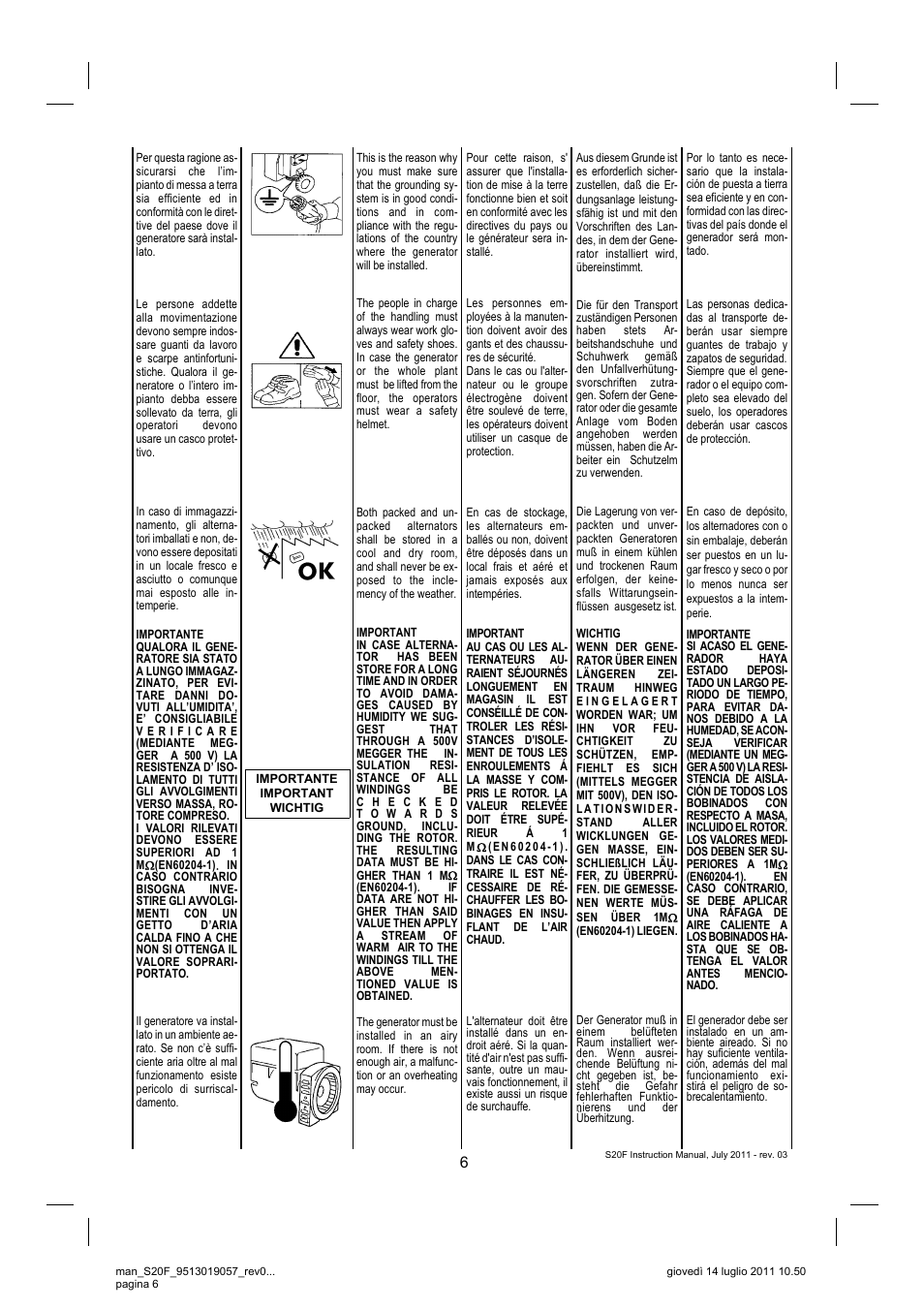 Winco S20F User Manual | Page 6 / 16