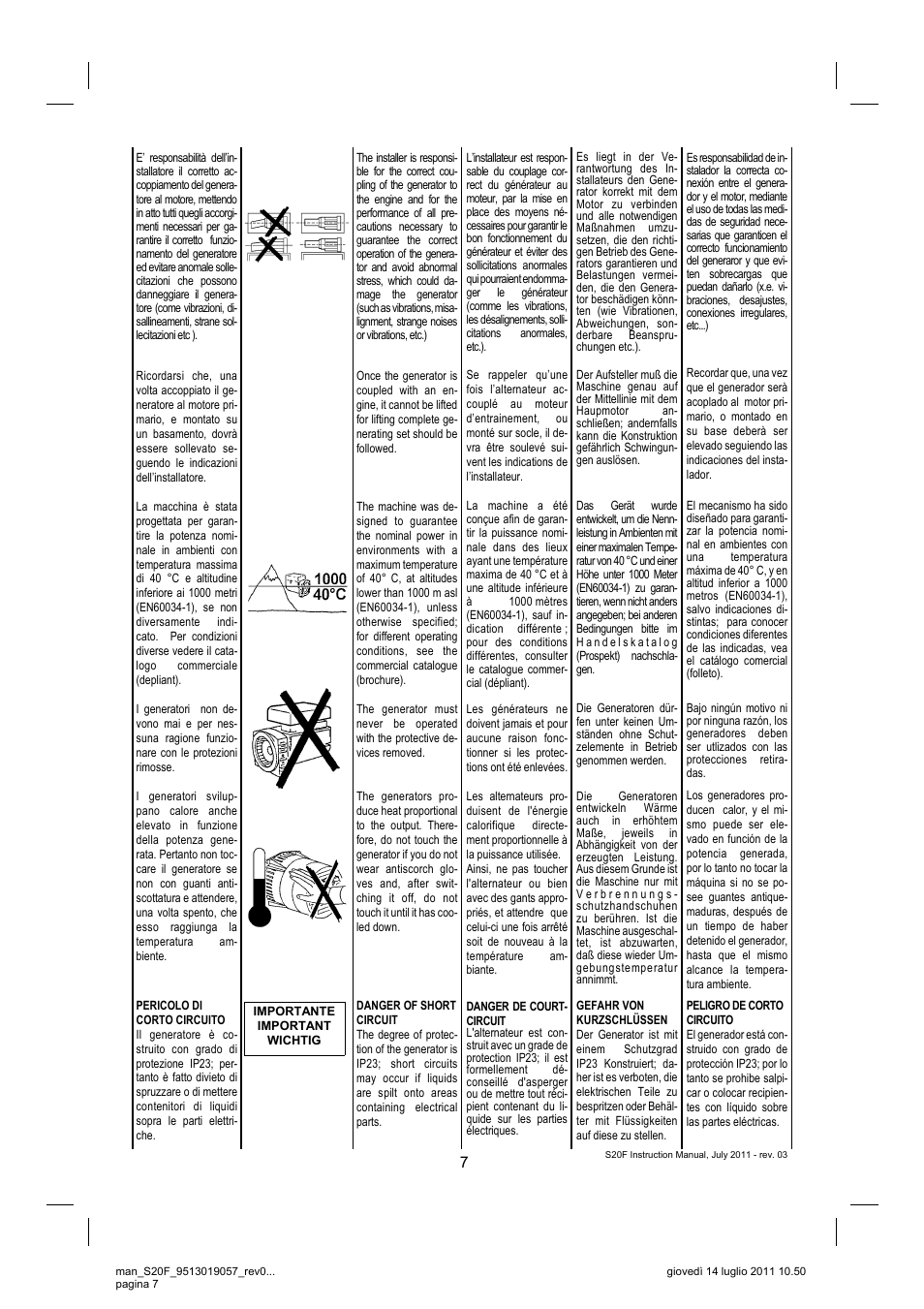 Winco S20F User Manual | Page 7 / 16