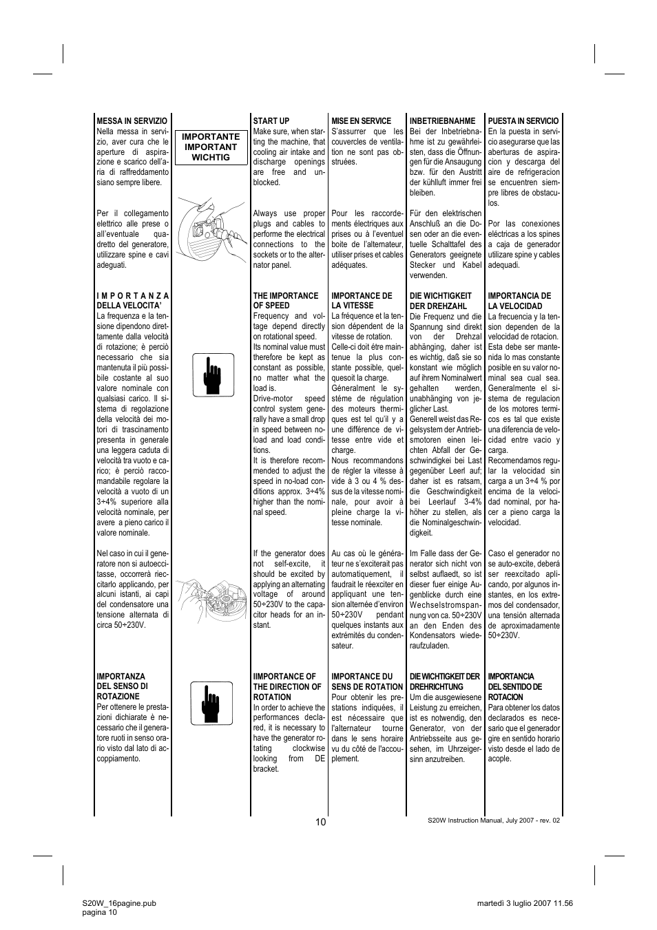 Winco S20W User Manual | Page 10 / 16