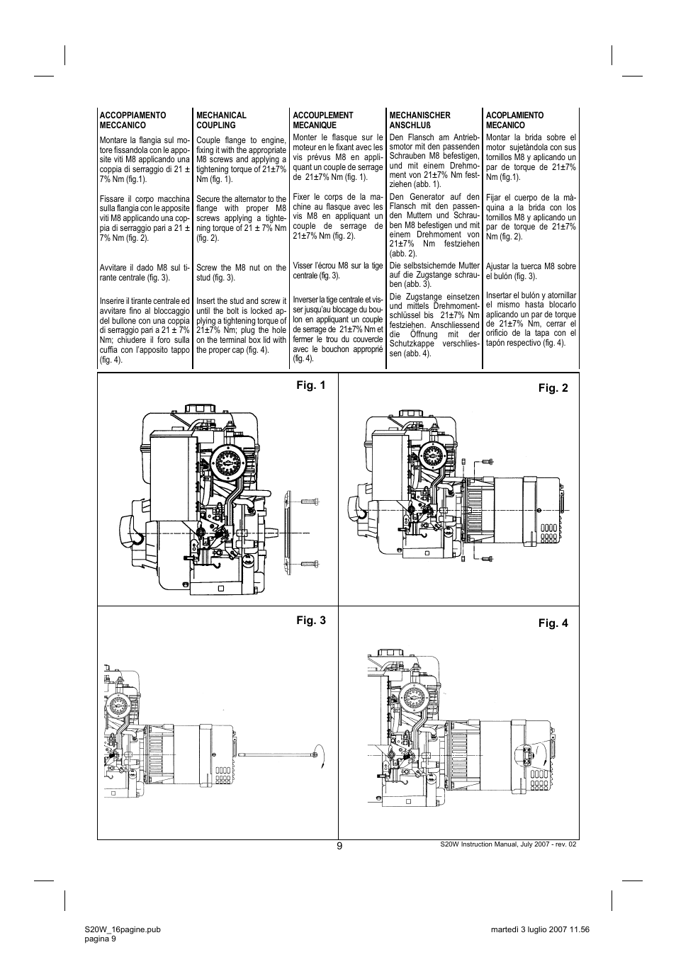 Fig. 1 fig. 2 fig. 3 fig. 4 | Winco S20W User Manual | Page 9 / 16