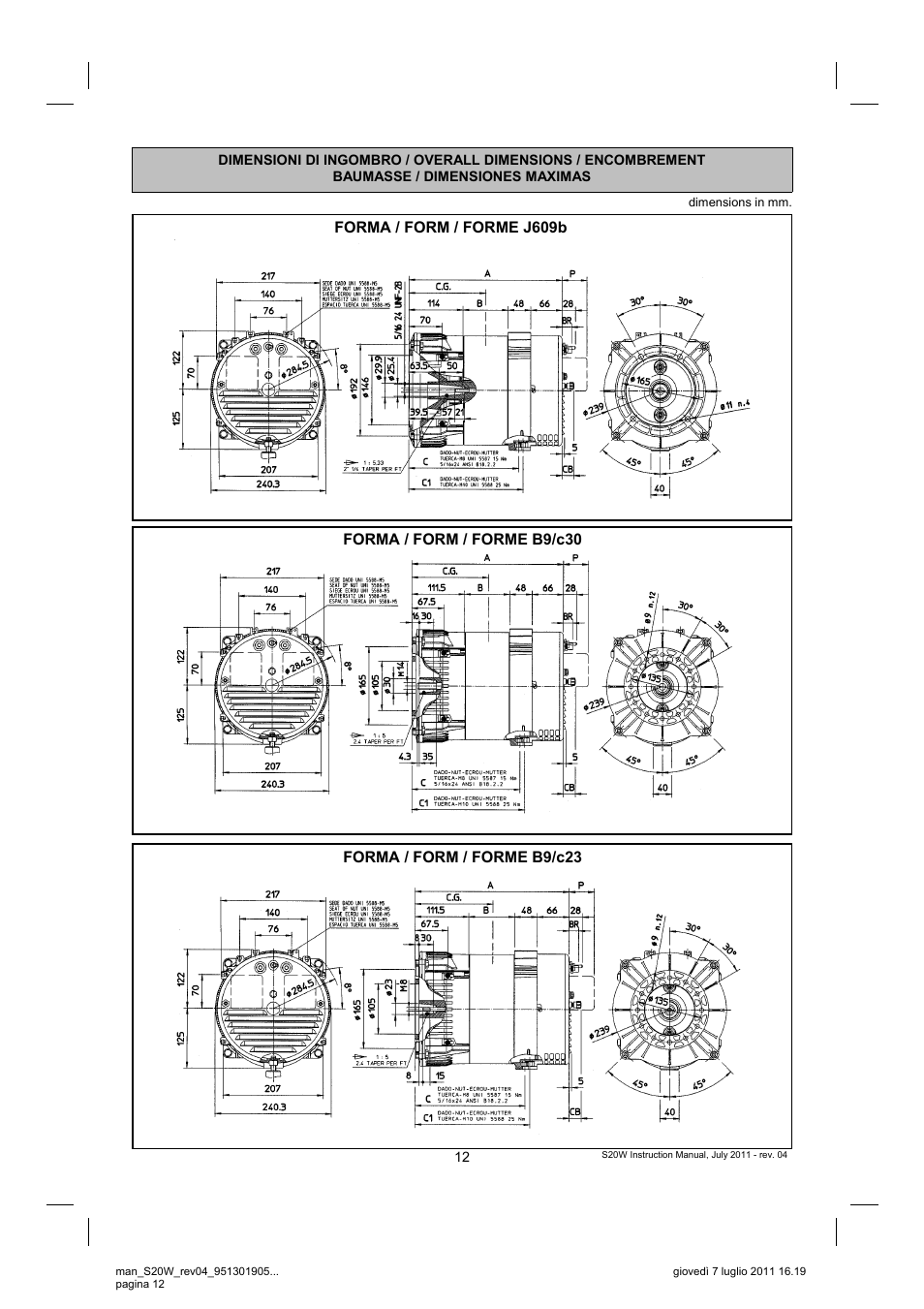 Winco S20W REV 4 7-2011 User Manual | Page 12 / 16