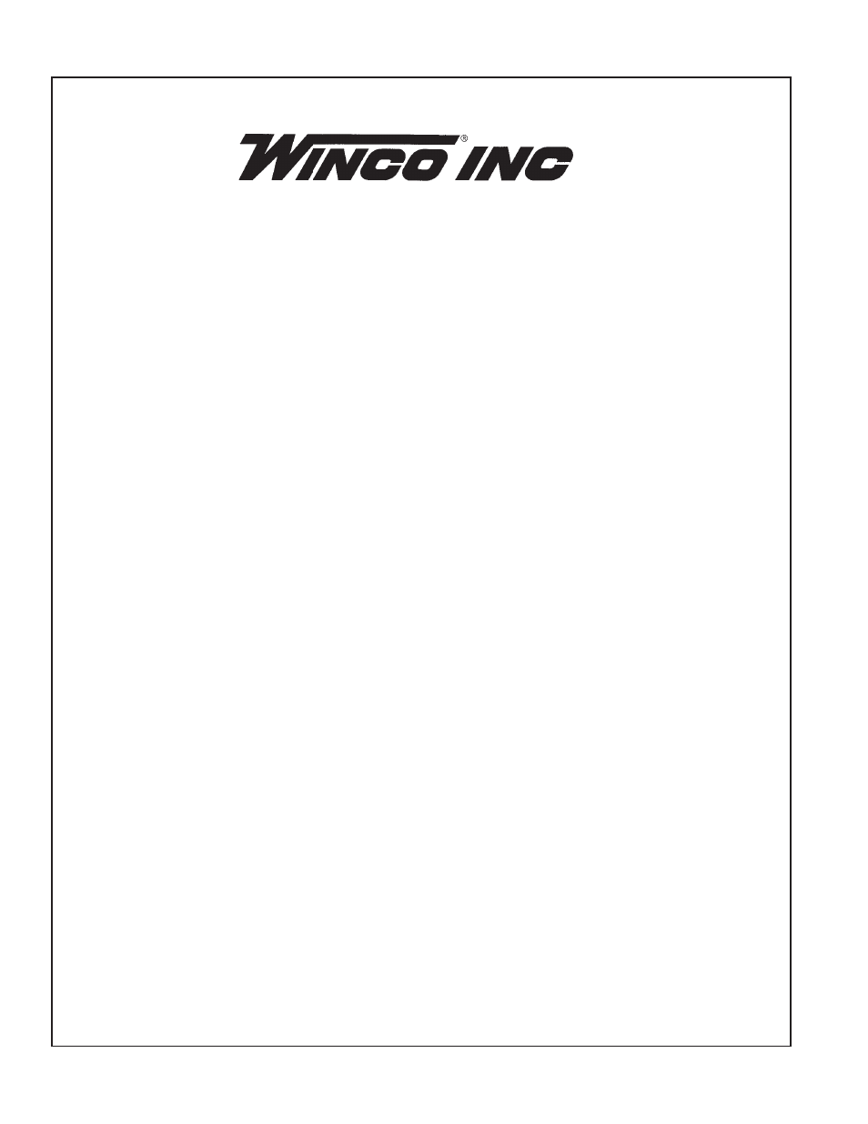 Pto generator, 12 month limited warranty | Winco W15PTOS/E User Manual | Page 14 / 16