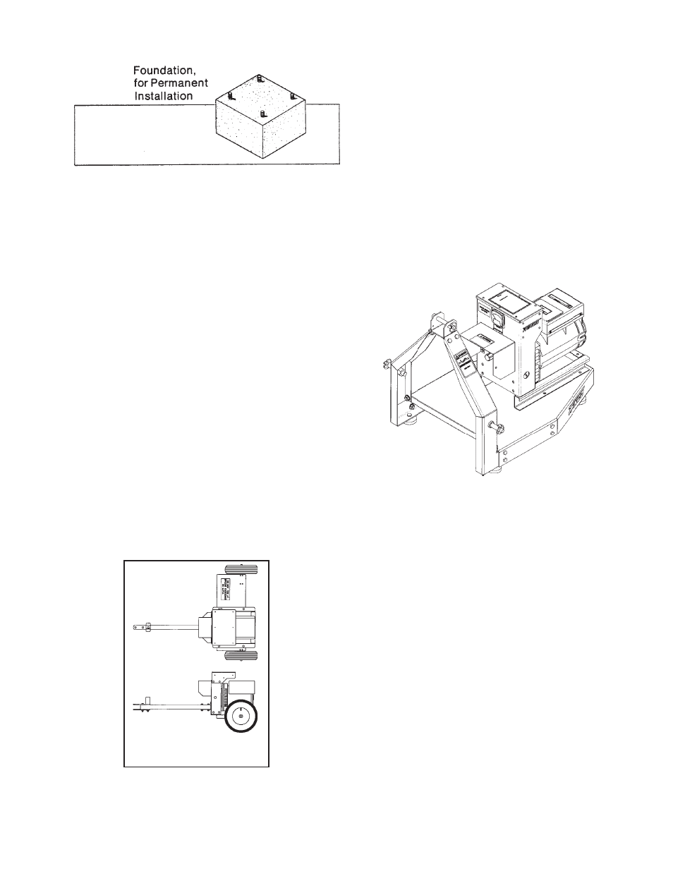 Trailer mounting, Winco three point hitch | Winco W15PTOS/E User Manual | Page 5 / 16