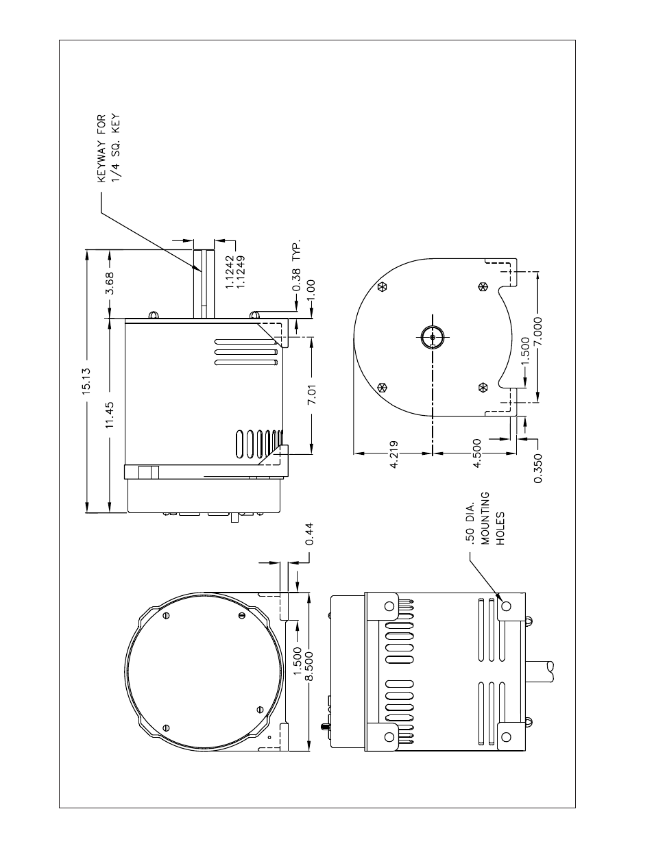 Outline drawing | Winco ULTB4000C User Manual | Page 10 / 12