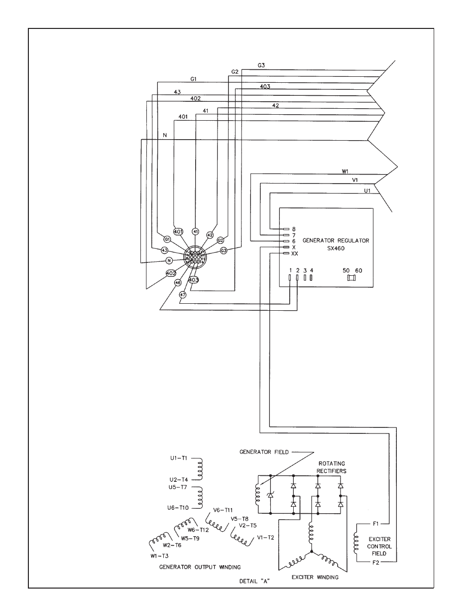 Generator wiring | Winco RP25/A User Manual | Page 16 / 20