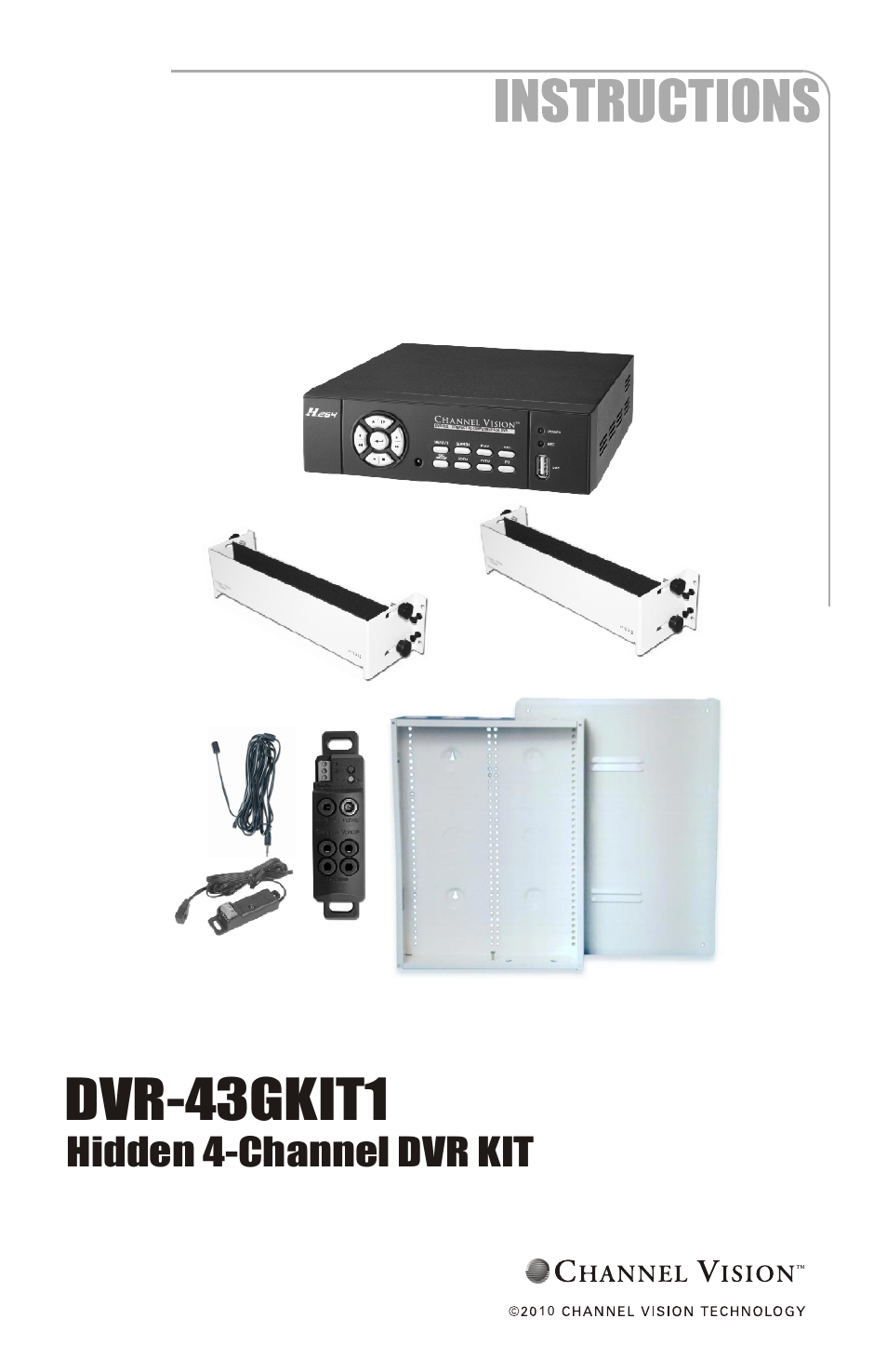 Channel Vision 43GKIT1 User Manual | 4 pages