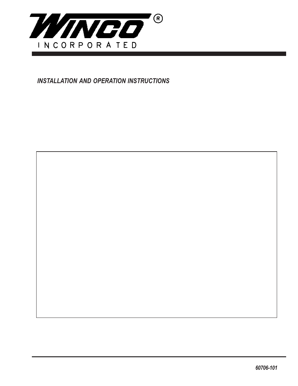 Winco MD25K/C User Manual | 15 pages