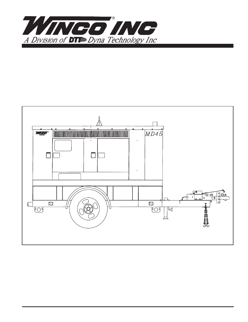 Winco MDS45 User Manual | 18 pages