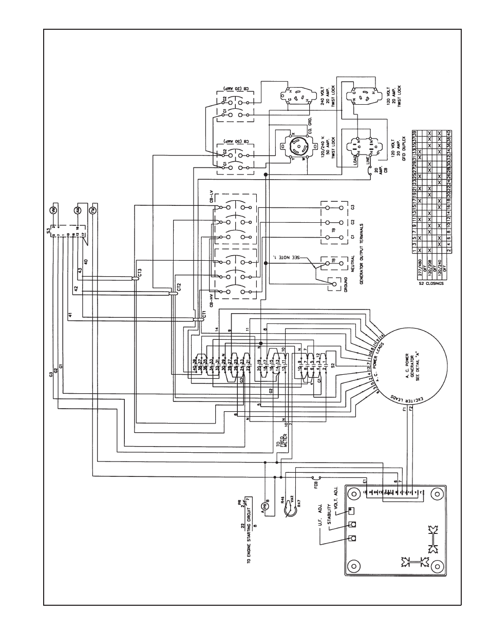 Ac wiring diagram | Winco MDS45 User Manual | Page 17 / 18