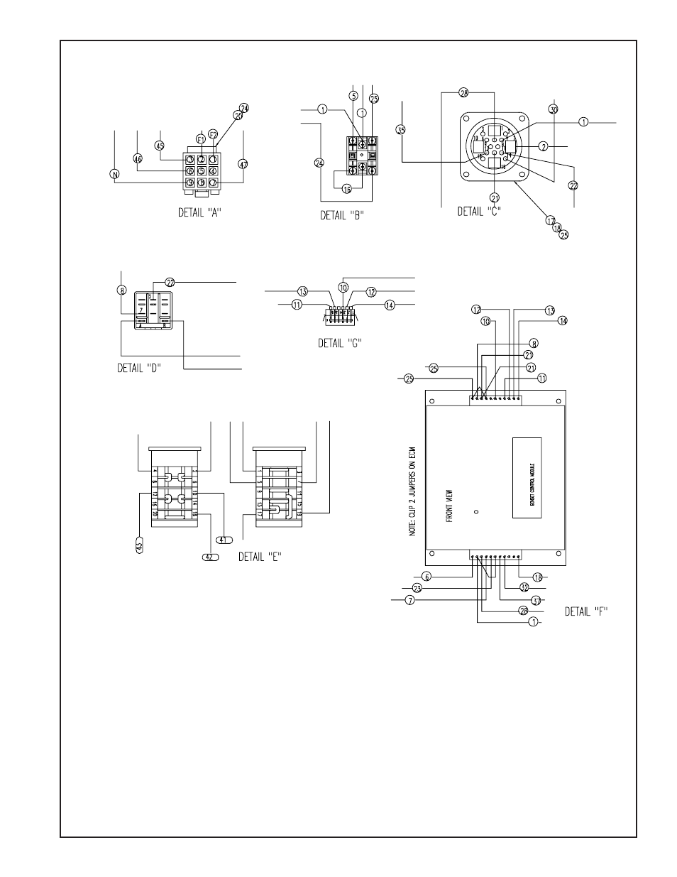 Control panel wiring detail | Winco MDS50 User Manual | Page 15 / 18
