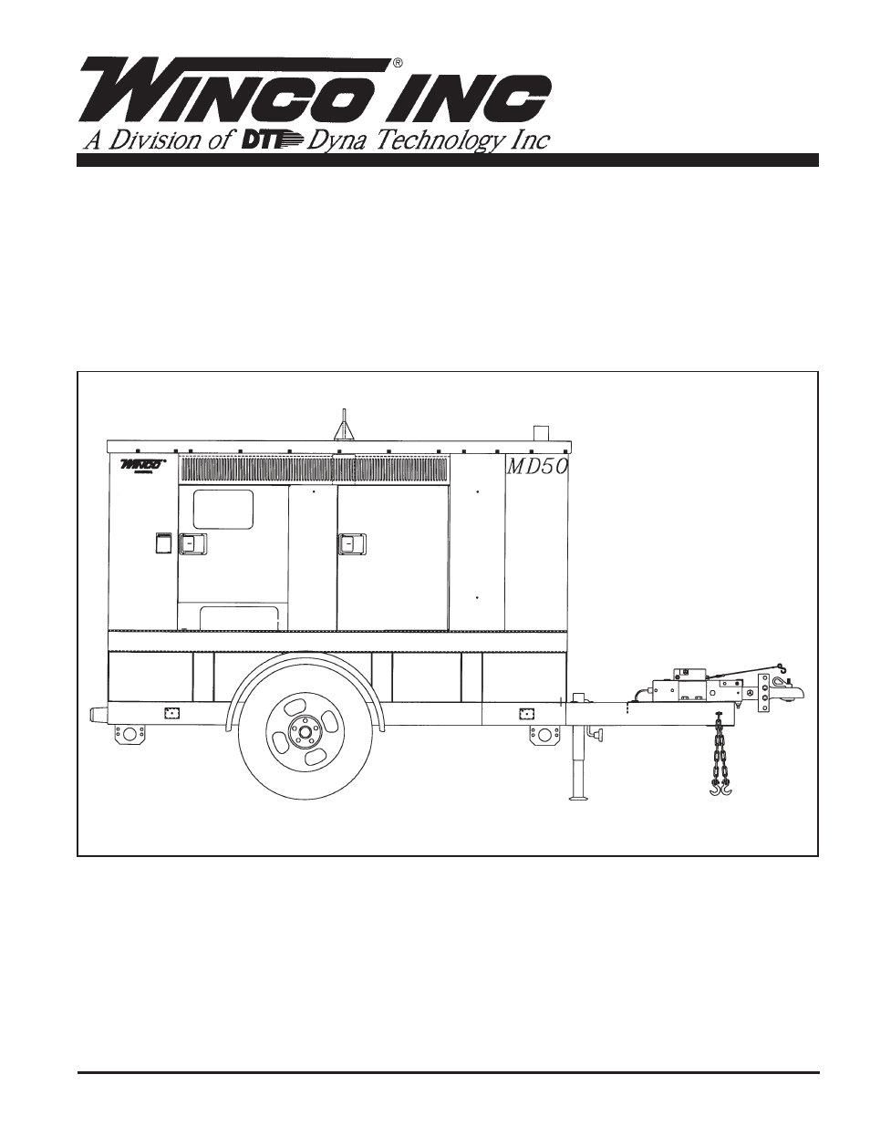 Winco MDS50E3/B User Manual | 16 pages