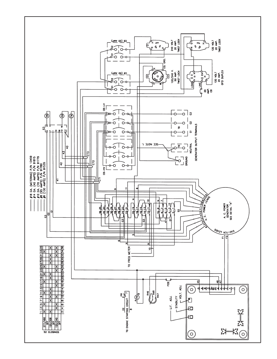Ac wiring diagram | Winco MDS85R User Manual | Page 17 / 18