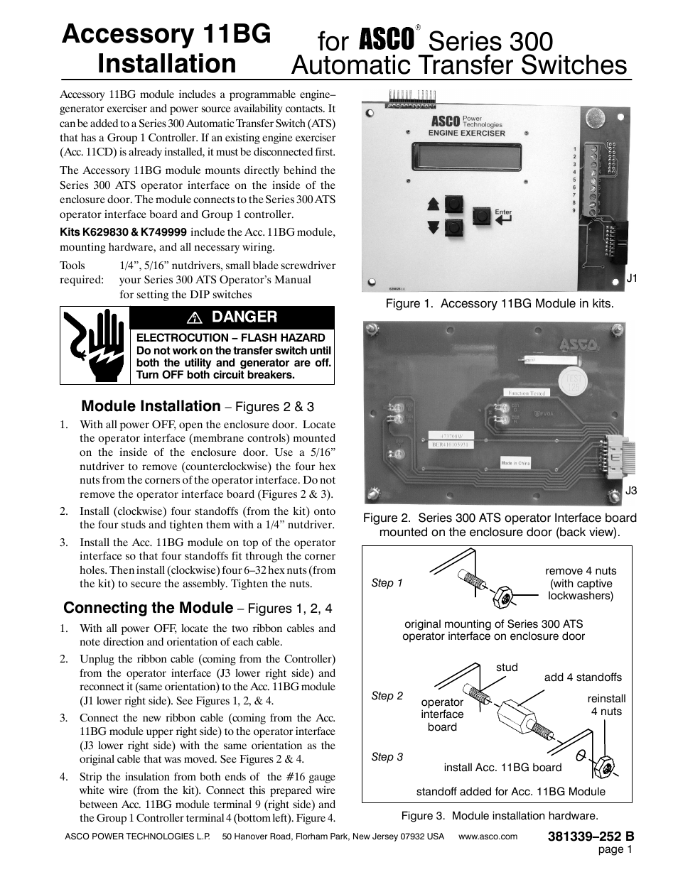 Winco ASCO 300 Accessory 11BG User Manual | 4 pages