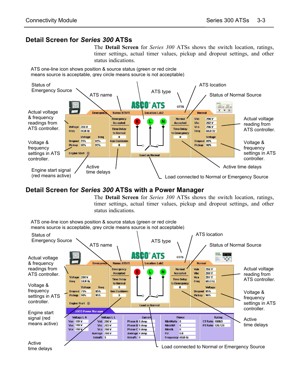Detail screen for series 300 atss | Winco ASCO 300 Accessory Connectivity Module User Manual | Page 12 / 31