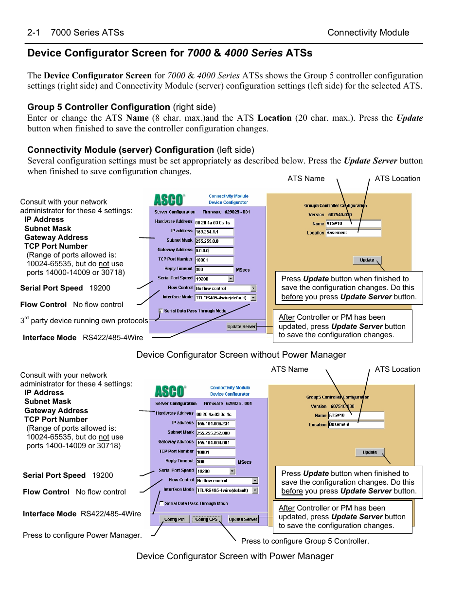 Winco ASCO 300 Accessory Connectivity Module User Manual | Page 7 / 31