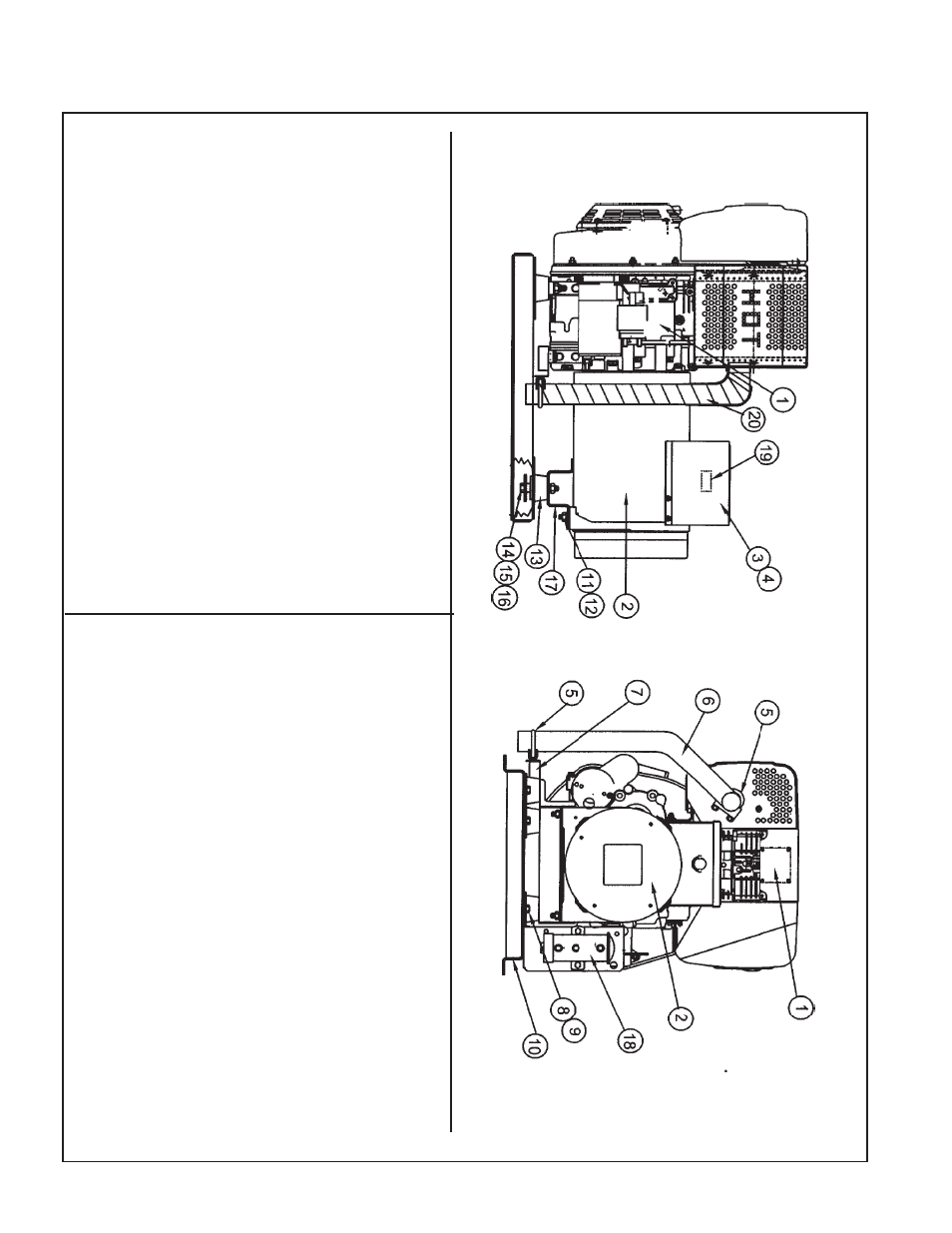 Engine genera t or set | Winco EC6010DR/R User Manual | Page 12 / 16