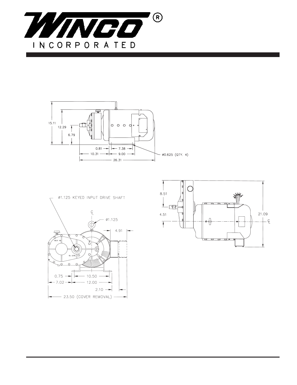 Winco ECV2512-3 User Manual | 16 pages