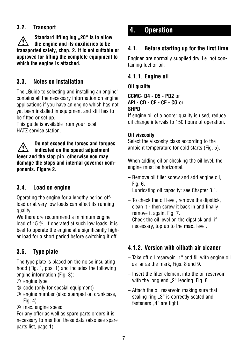 Operation | Winco 1B40 User Manual | Page 8 / 34