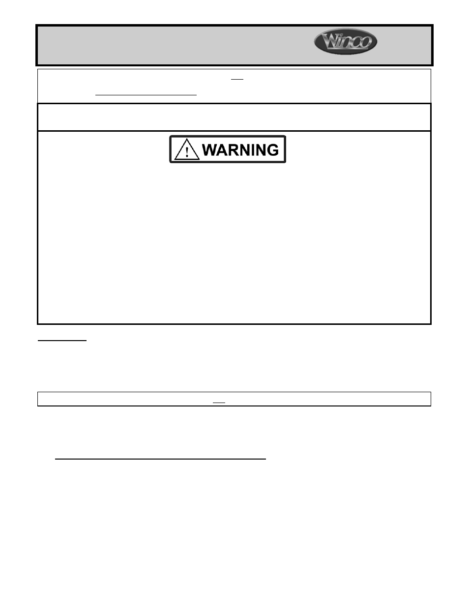 Winco Mfg. 3409 - PRIVESS SWING-AWAY Privacy Screen with Sure-Chek User Manual | 4 pages