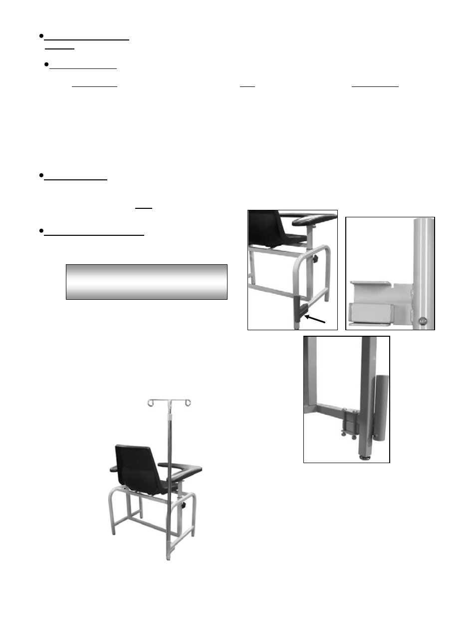 Winco Mfg. IV Pole and Attachment User Manual | Page 4 / 8