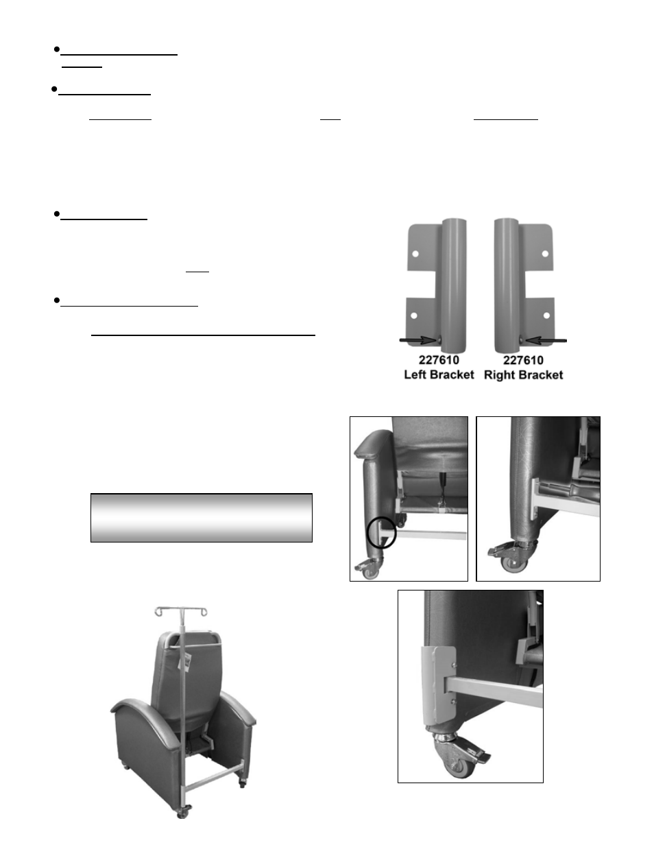 Winco Mfg. IV Pole and Attachment User Manual | Page 5 / 8