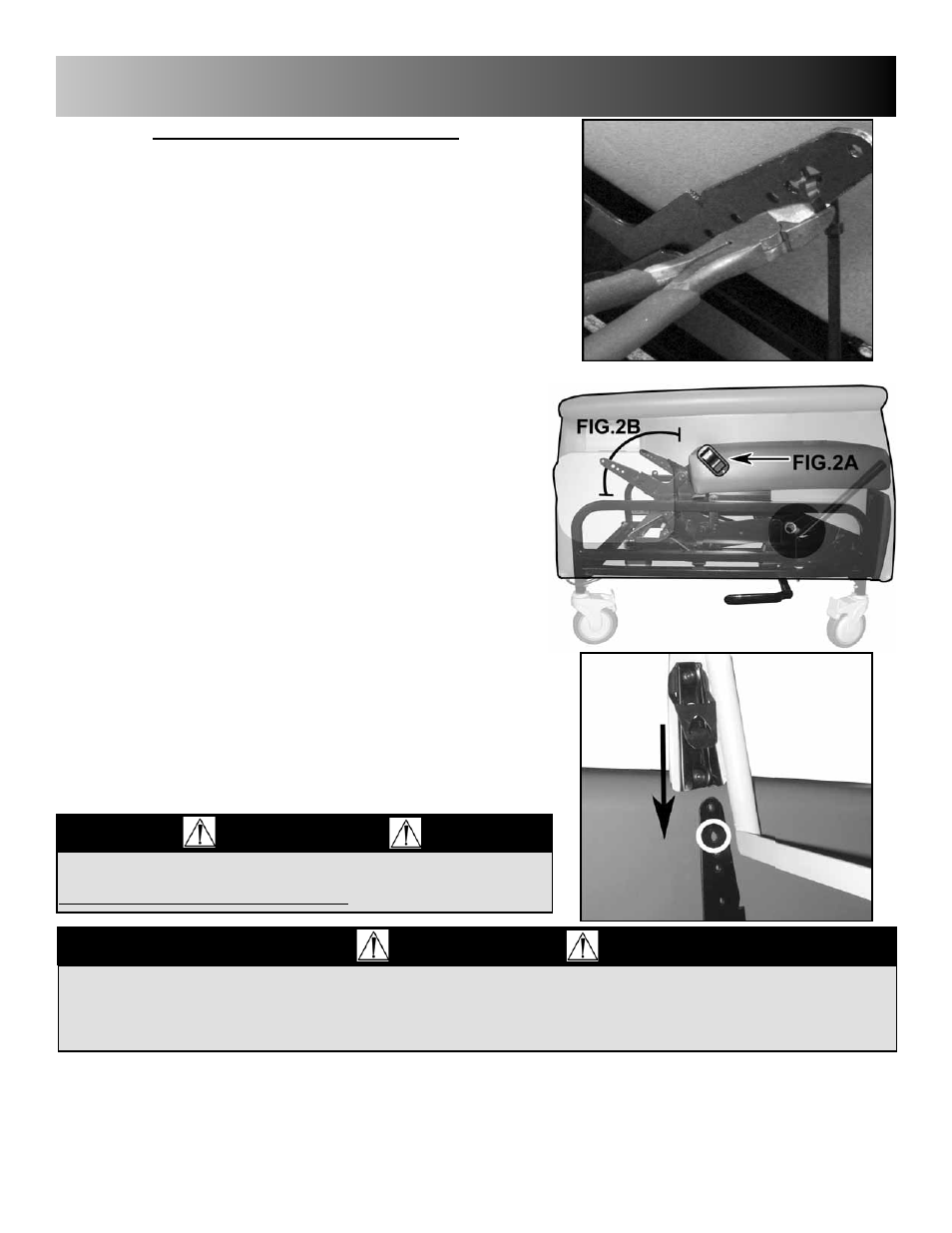 Assembly instructions, Important | Winco Mfg. 6990 XL Nocturnal Recliner User Manual | Page 5 / 12