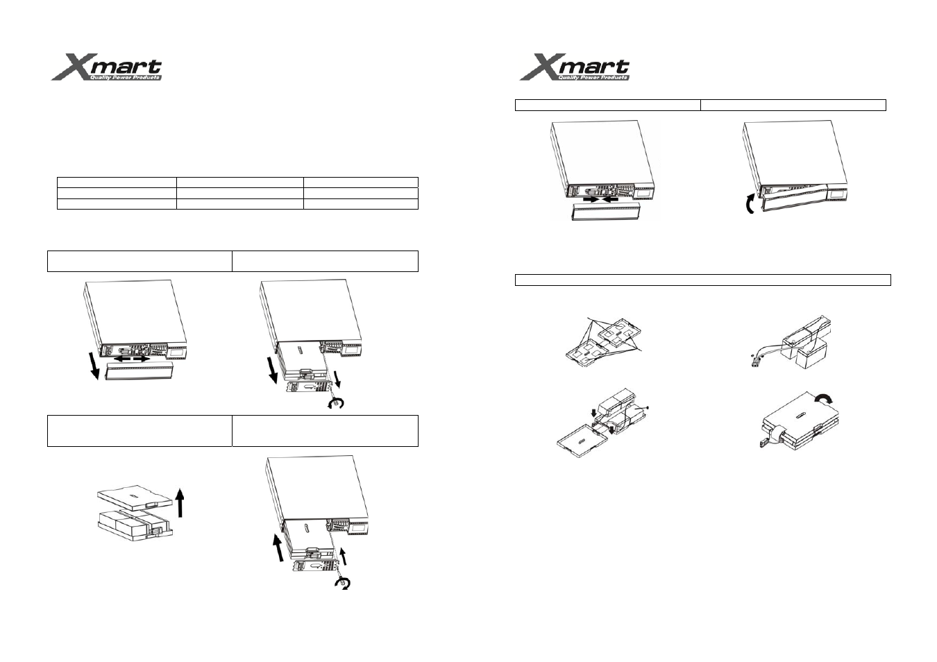User manual, Optima rack 1-3k | XMART Optima-RACK 1K User Manual | Page 12 / 13