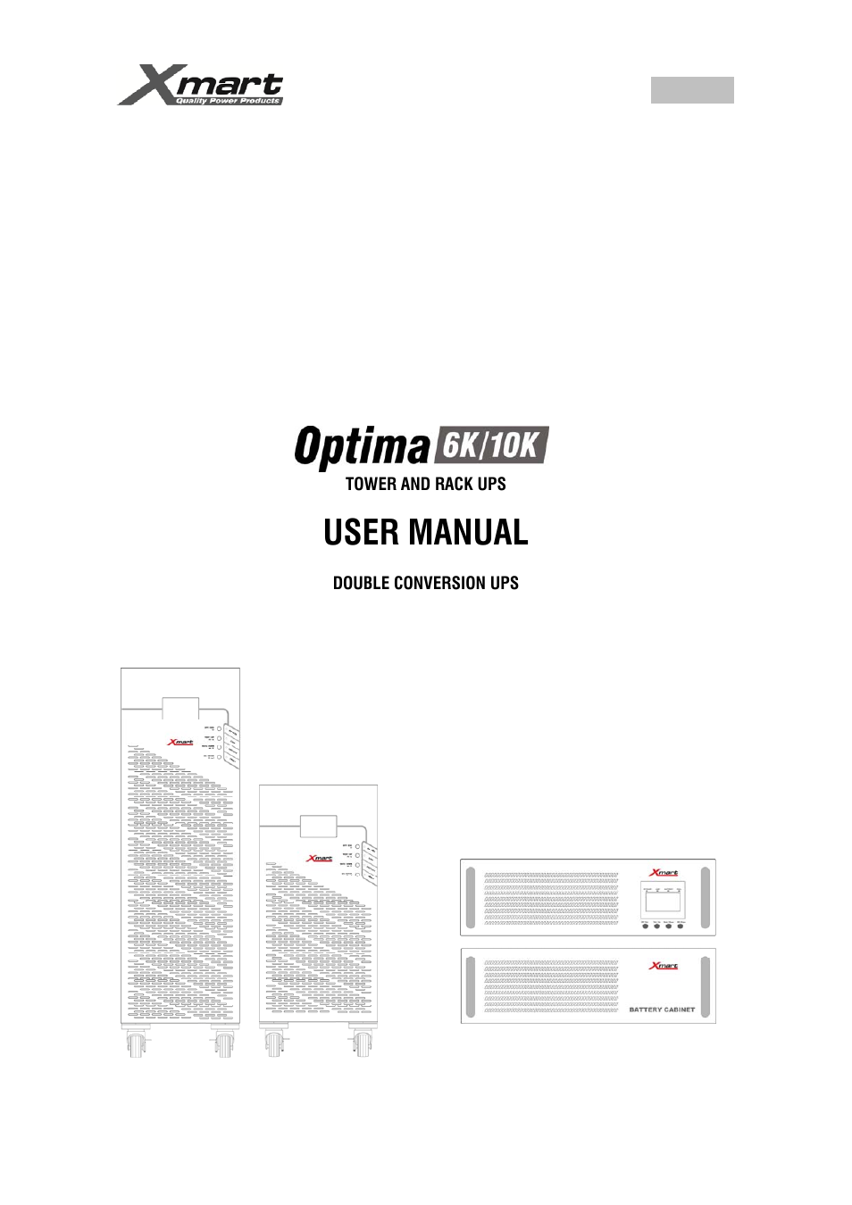 XMART Optima 10K ISOTX User Manual | 41 pages