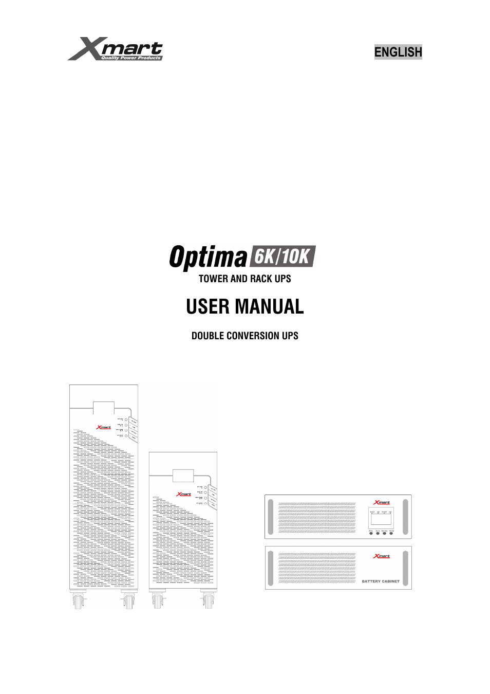 XMART Optima-RACK 10K User Manual | 41 pages