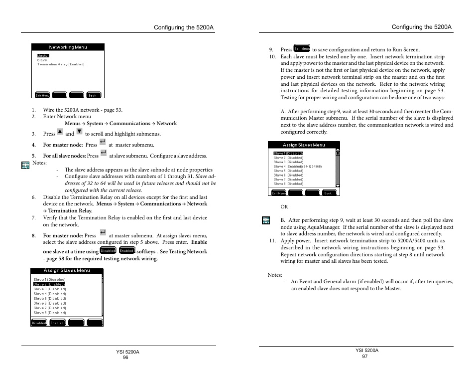 YSI 5200A User Manual | Page 49 / 128