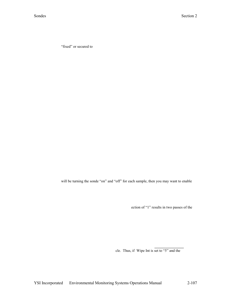 YSI 600LS - User Manual User Manual | Page 113 / 379