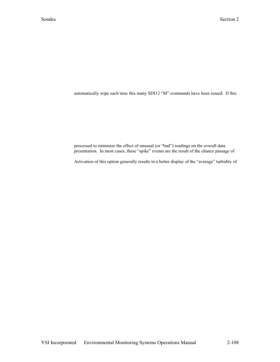 YSI 600LS - User Manual User Manual | Page 114 / 379