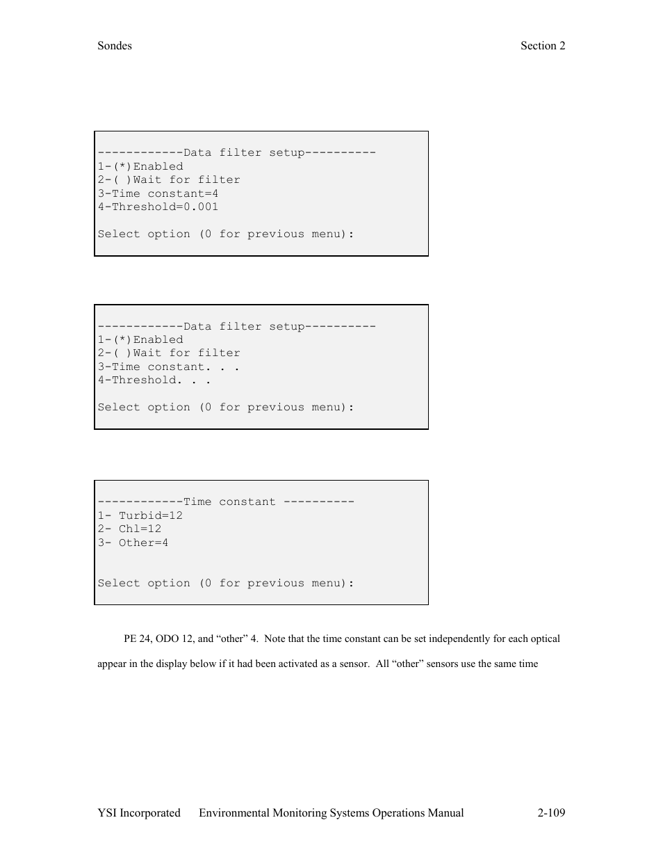 YSI 600LS - User Manual User Manual | Page 115 / 379