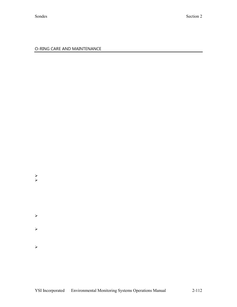 YSI 600LS - User Manual User Manual | Page 118 / 379