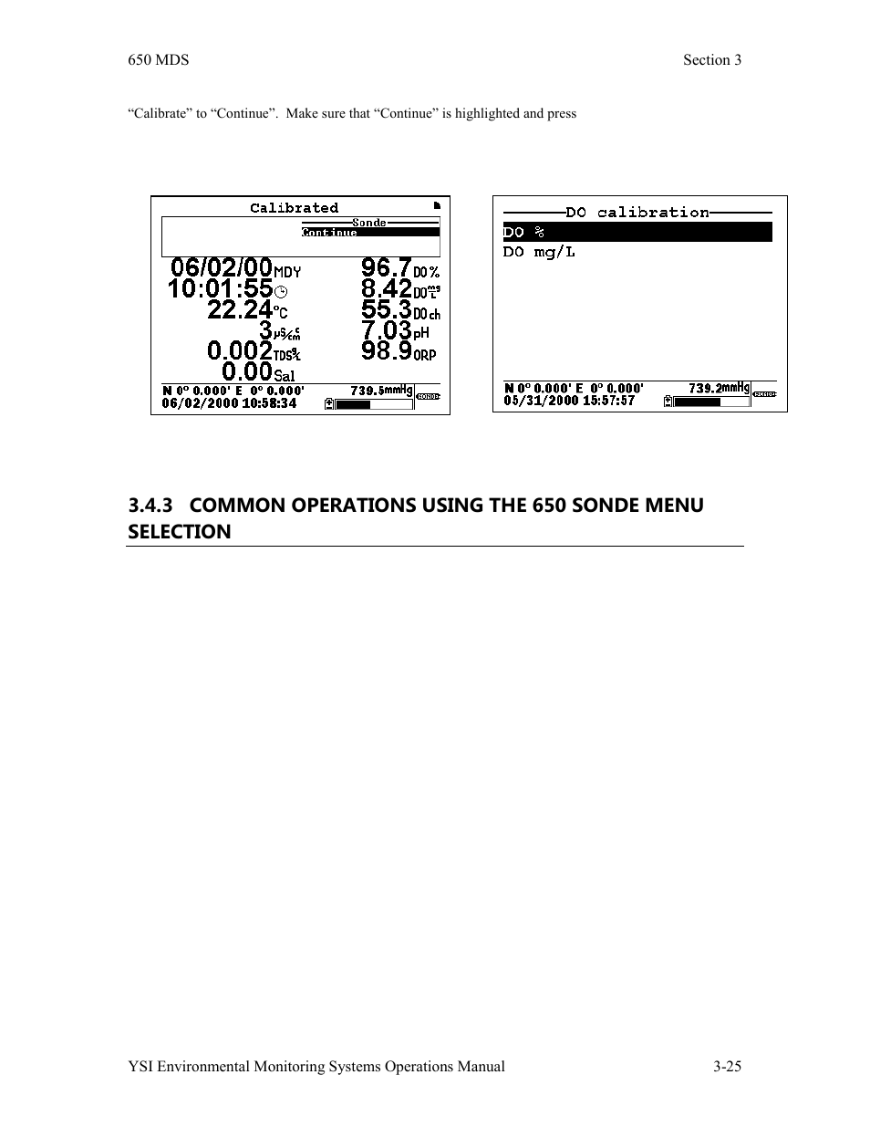 YSI 600LS - User Manual User Manual | Page 155 / 379